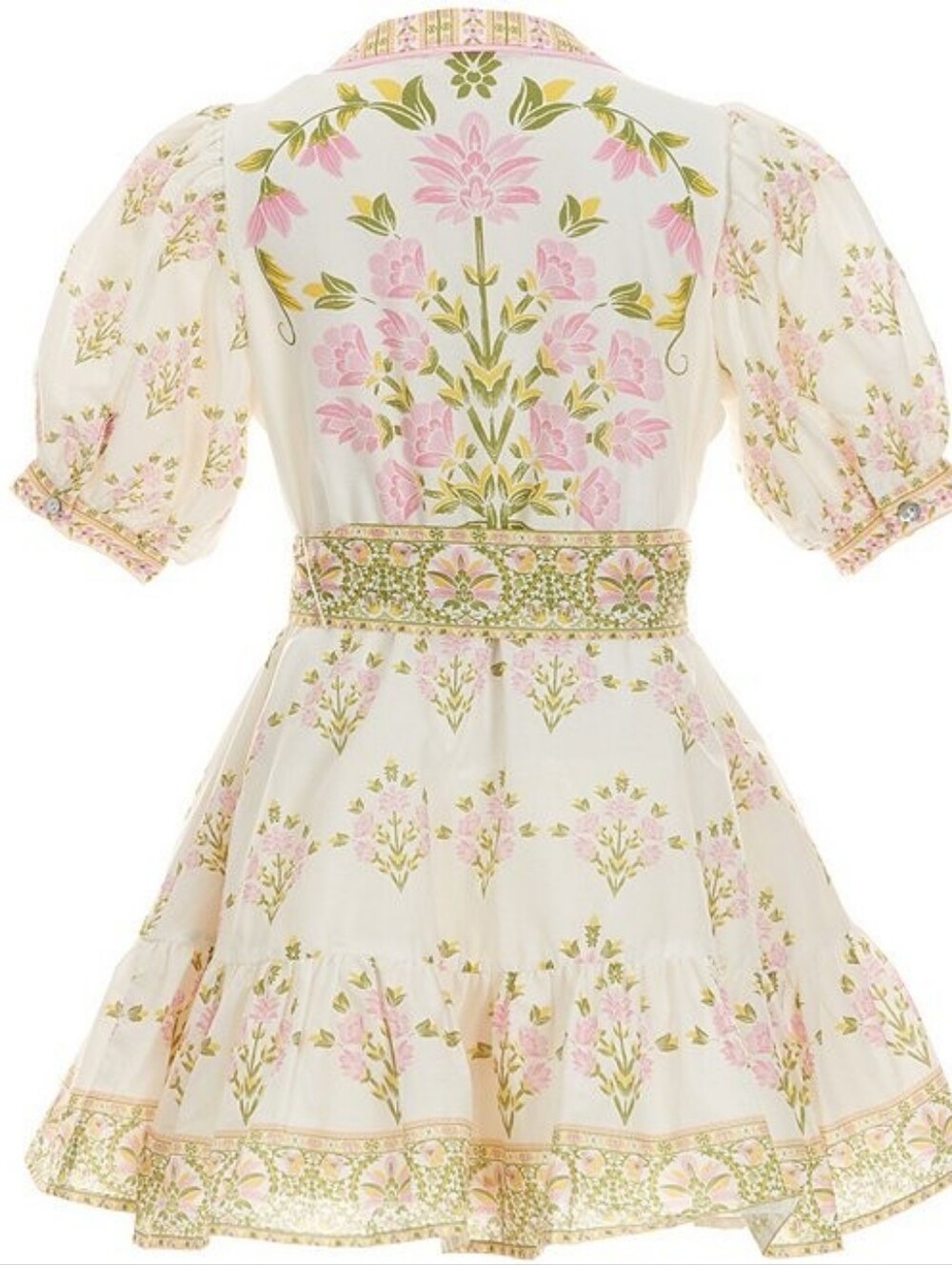 NWT A Loves A Big Girls Long Sleeve Tiered Floral Dress Size Medium